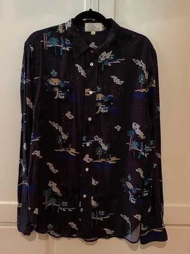 90s RED EAR paul smith スウェット 両V ナス紺 初期 90s RED EAR paul smith スウェット 両V ナス紺 初期