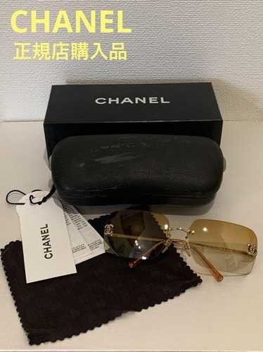 上品なスタイル CHANEL - CHANEL シャネル リムレス サングラス