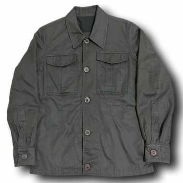 ジャケット・アウター GUCCI Military Shirt Jacket by Tom Ford Gucci Spring 2003 Tom Ford Brown Military Jacket Coat 52