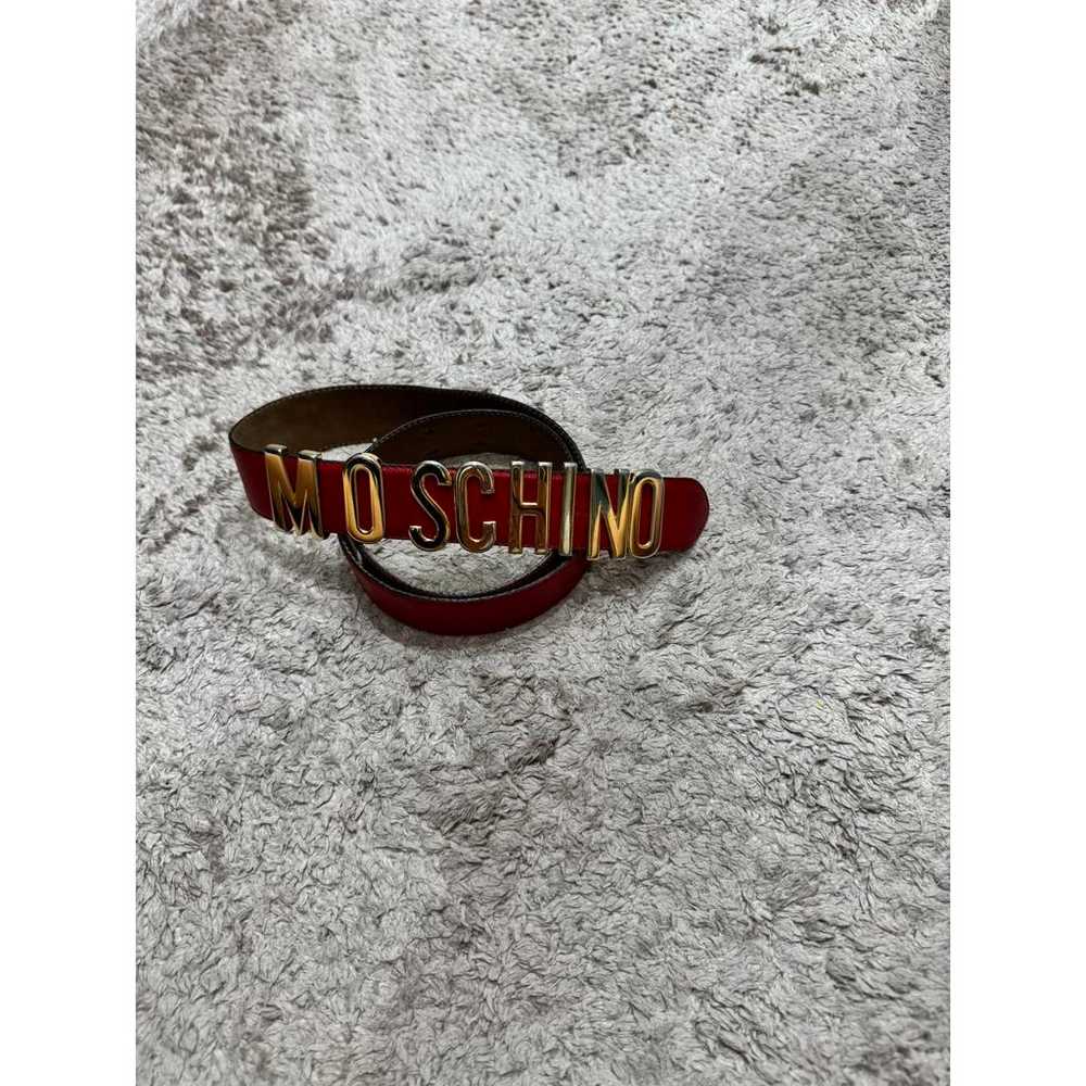 MOSCHINO ベルト Moschino men belt black 32UK : Amazon.co.uk: Fashion