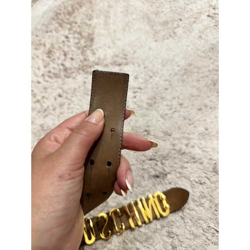 MOSCHINO ベルト Moschino men belt black 32UK : Amazon.co.uk: Fashion