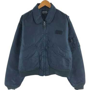 Schott ネイビー CWU-R/MA-1 フライトジャケット Schott ショット CWU-R ショート丈 ミリタリー フライト