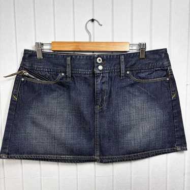 【DIESEL】5-Pocket Vintage Washing Denim Mini Skirt Vintage mini skirt diesel - Gem
