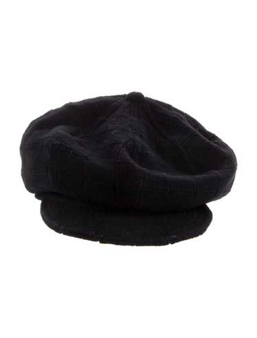 PLEATS PLEASE ISSEY MIYAKE beret hatベレー帽 Pleats Please Issey Miyake Black Pleated Beret Pleats Please