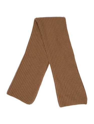 マフラー・ストール PRADA FW25 Camel wool scarf (1FS0582FK6 F0824) Prada Women's' Logo Jacquard Wool Scarf in Beige | LN-CC®