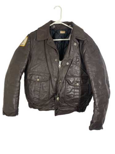 Vintage mens horsehide leather - Gem