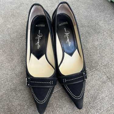 Ginza Kanematsu pumps lady’s shoes. 2 Pair of Ginza Kanematsu Pumps Black & Tan Aqua Belle Shoes