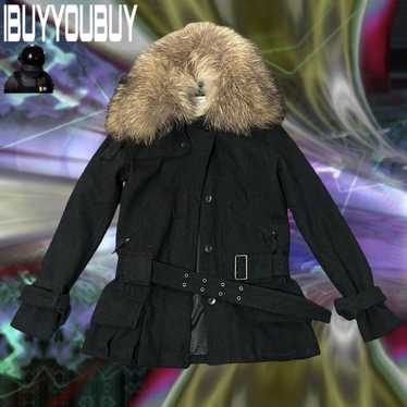 ジャケット・アウター 00s fuga fur trench coat japanese label 00s fuga fur trench coat japanese label