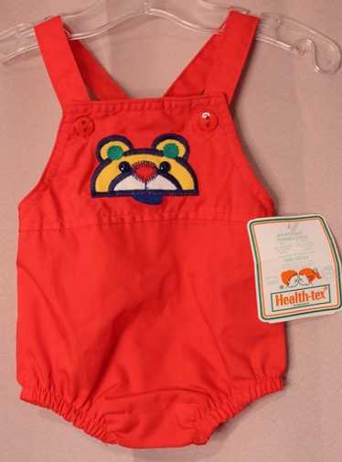 vintage usa ヘルステックス　ロンパース　オーバーオール Vintage healthtex romper baby - Gem