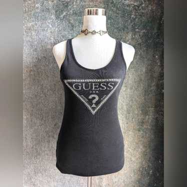 GUESS ヴィンテージ チューブトップ y2k GUESS ヴィンテージ