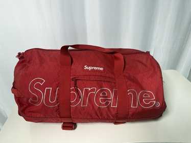 supreme 18aw duffle bag レッド　赤　RED ほぼ未使用 Supreme Supreme Field Duffle Bag 'Red' | REVERSIBLE