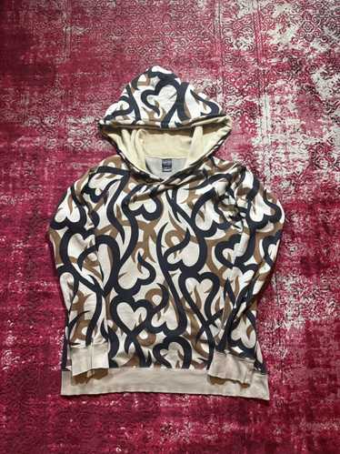 NUMBER (N)INE 04aw Heart Tribal Hoodie 0（NUMBER(N)INE