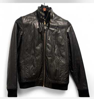 Marc jacobs leather marc by bomber jacket - Gem