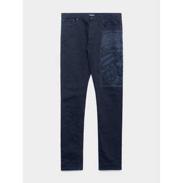 【DIOR】 Fitted jeans ダークインディゴ Carpenter Jeans Black Cotton Twill | DIOR