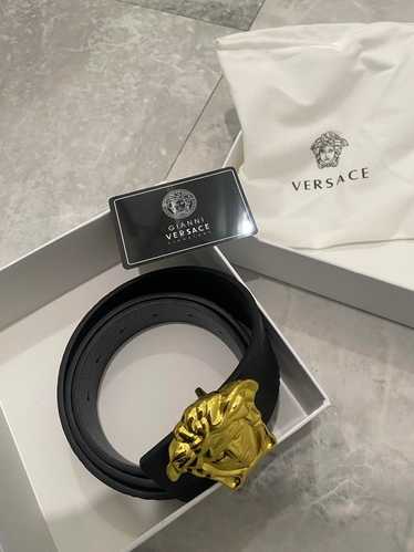 Versace mens belt black - Gem