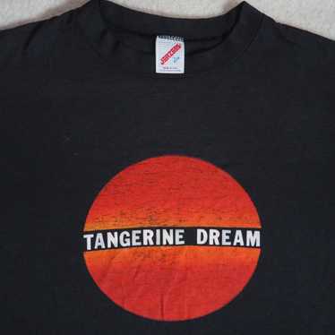 Vtg 1986 Tangerine Dream Concert T-Shirt Heather Gray… - Gem