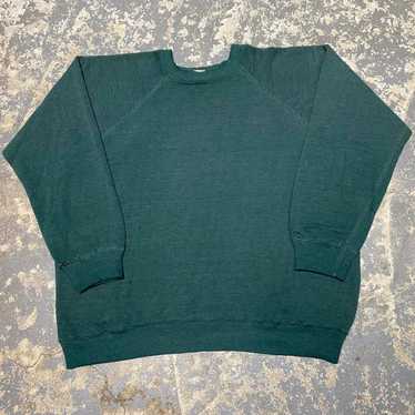 トップス 70s \"Mayo Spruce\" Plain Color Sweat 70s Crewneck Sweatshirt - Light Olive – JJJJound