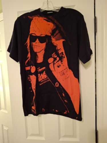 W AxL Rose Guns N' Roses ヴィンテージTシャツ Vintage rare Guns N Roses Axl Rose Jesus T-shirt - BIDSTITCH