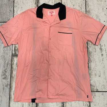 ウェア・シャツ HUF Pink Panther Bowling Shirt HUF-X-PINK-PANTHER-BOWLING-