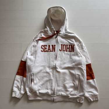 Sean John ホワイト ジャンパー L/XL White sean john hoodie - Gem