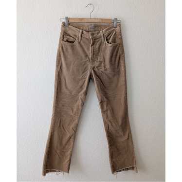 Mother corduroy insider crop - Gem