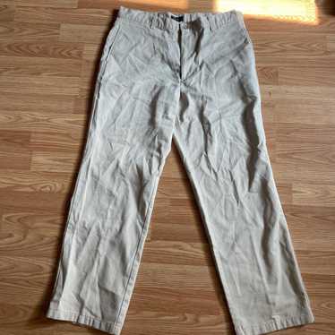【USA製】90s DOCKERS slacks 90'S Dockers Khakis Two-pleat Linen x Cotton Pants Slacks