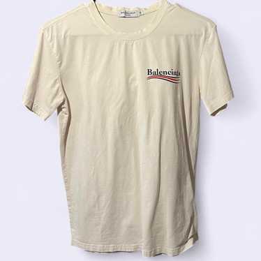 Balenciaga white cotton t - Gem