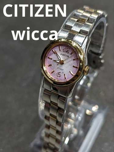 ハローキティ時計シチズンwicca ✨極希少✨CITIZEN wicca ハローキティ トノー ピンクゴールド