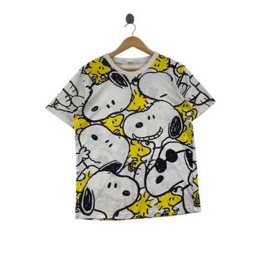 Universal Studios Japan SNOOPY 厚手シャツLサイズ Peanuts Charlie Brown Snoopy Universal Studios Japan White T