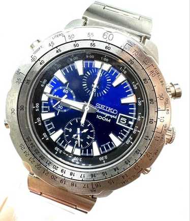 Seiko chronograph watch 7t32-6n10 - Gem