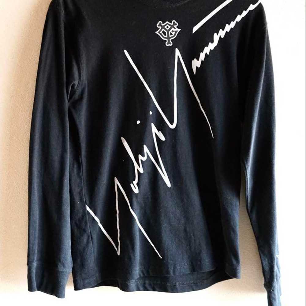 【yohji yamamoto】Embroidery Long Sleeve T-shirt Long Sleeve T-shirt – THE SHOP YOHJI YAMAMOTO