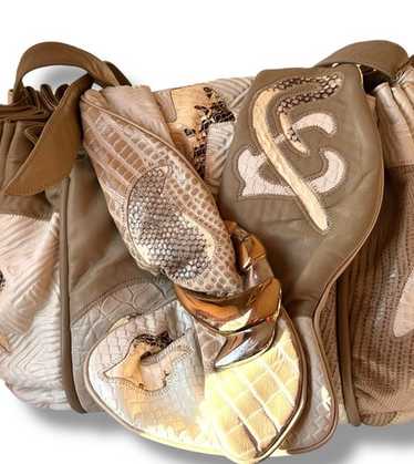 Python leather handbag vintage - Gem