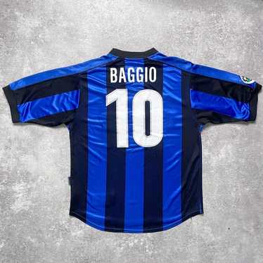 Inter Milano Nike Jersey 1998 1999 Yellow Vintage Retro