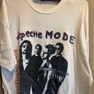 Depeche Mode T-shirt, Vintage Rare Black Tee Shirt, 1980s