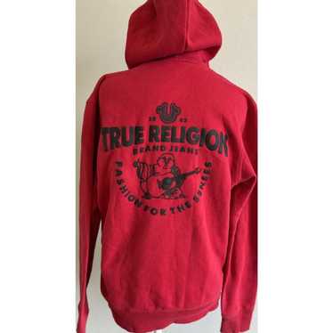 TRUE RELIGION ワインレッド パーカー L True Religion Red Hoodies & Sweatshirts for Men for Sale