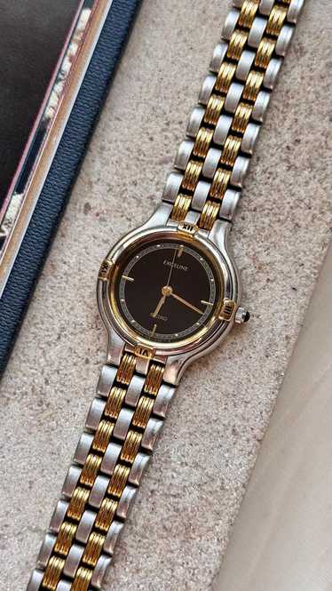時計 vintage seiko exceline 2p diamond watch Seiko Ladies Watch Exceline 2P Diamond Combination Belt | eBay