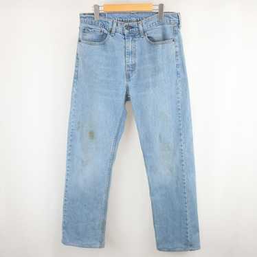 パンツ washed boro baggy jeans stitch design boro washed baggy jeans