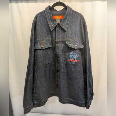 Avirex denim jacket embroidered - Gem