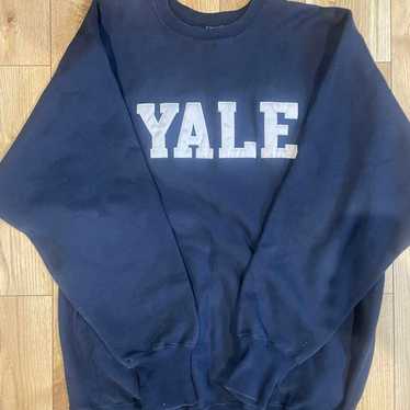 ［最終値下げ］90s champion reverse weave yale CHAMPION REVERSE WEAVE PARKA 90S 「USA製、紺×白、YALE