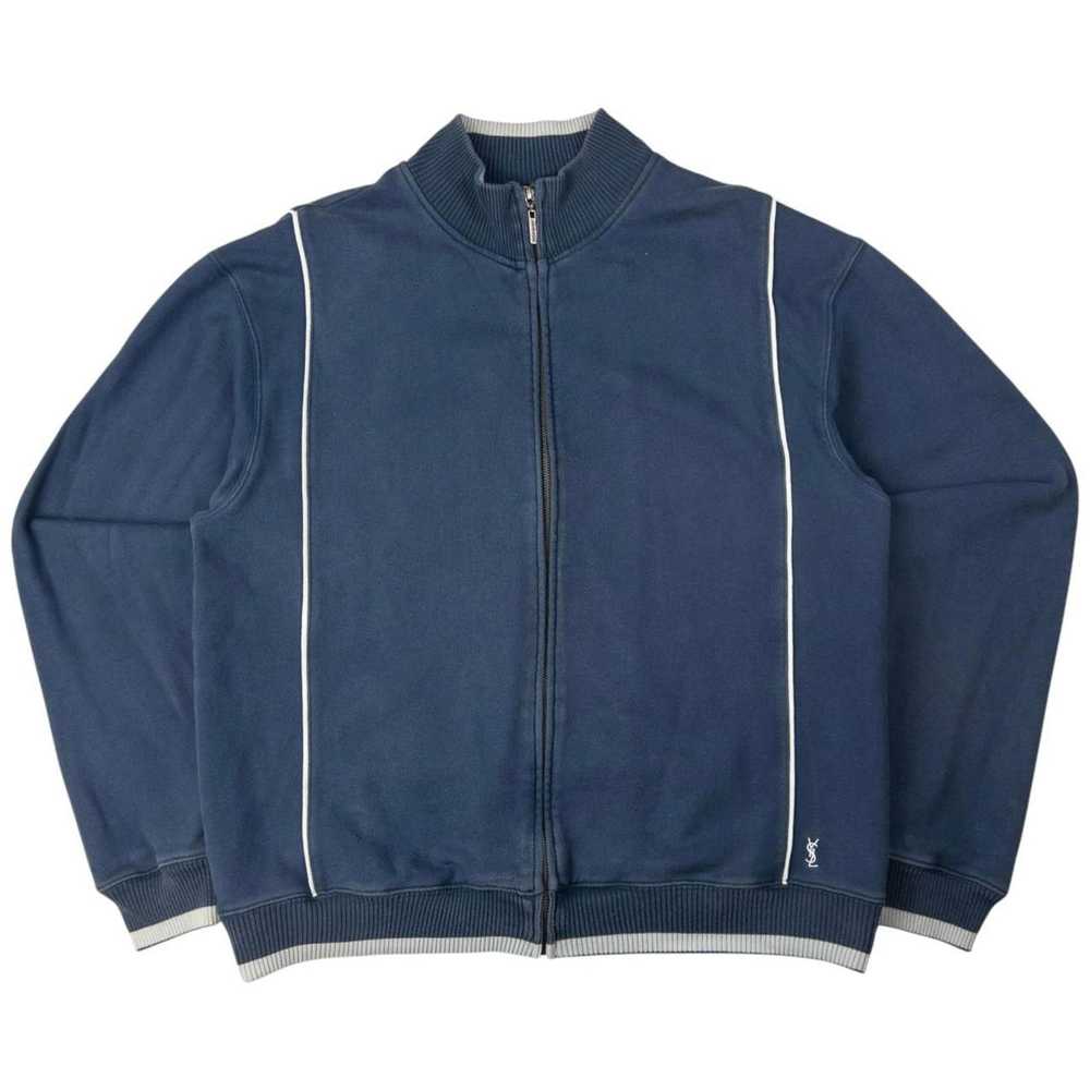 Yves Saint Laurent Vintage YSL Yves Saint Laurent Zip Up Sweatshirt Size L