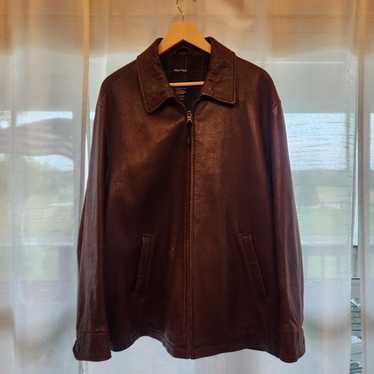 ジャケット・アウター 90s Vintage NAUTICA Lamb Leather 44 BLK $_12.JPG?set_id=880000500F