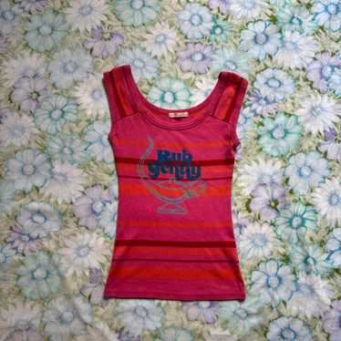 00s OLD HYSTERIC GLAMOUR タンクトップ 赤 y2k 00s rare