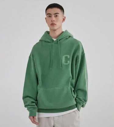 スウェット・トレーナー COVERNAT C Logo Half Zip-up Man to Man Green MUSINSA公式 | COVERNAT C Logo Half Zip-up Sweatshirt Green