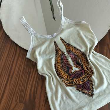 vintage Harley-Davidson キャミソール y2k パンク Y2K Harley Davidson Rhinestone Top – The Vintage Twin