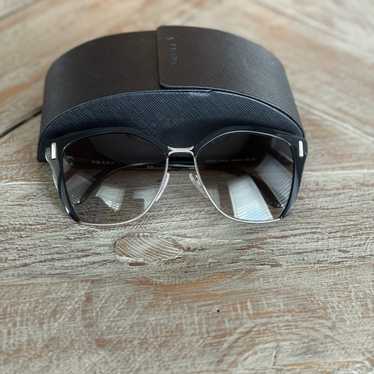 PRADA プラダ　サングラス　SPR25R Prada black silver sunglasses - Gem