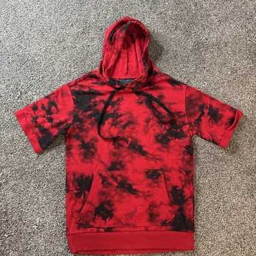 NO BOUNDARIES マーブル パーカー スウェット 墨流し No boundaries hoodie men - Gem
