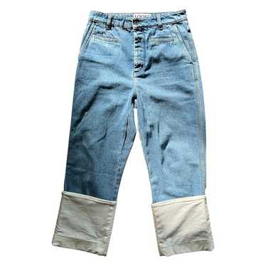 パンツ LOEWE Fisherman Denim Pants LOEWE Blue Fisherman Jeans Loewe