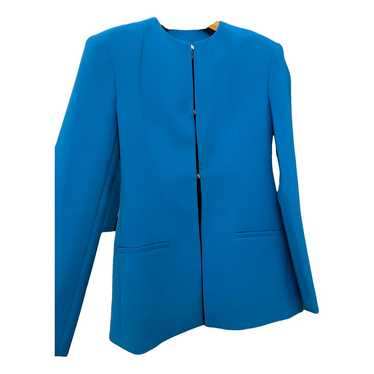 アウターその他 THE ATTICO Woman Blazer Gnawed Blue 237WCG26W041 258 The Attico Glen Pinstripe single-breasted Blazer | Blue