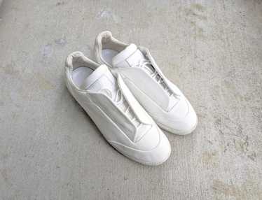 Maison Margiela 46 White Replica GAT Paint Splatter Green