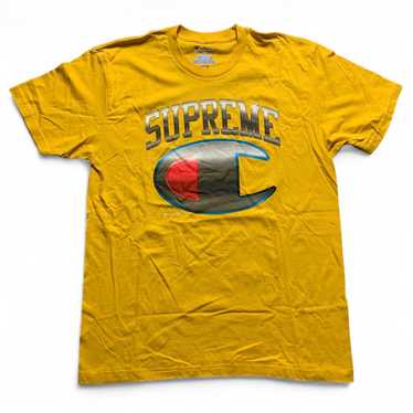 Champion Sトレーナー黄色 BE A CHAMPION SUPREME supreme champion トレーナー スウェット イエロー S - メルカリ